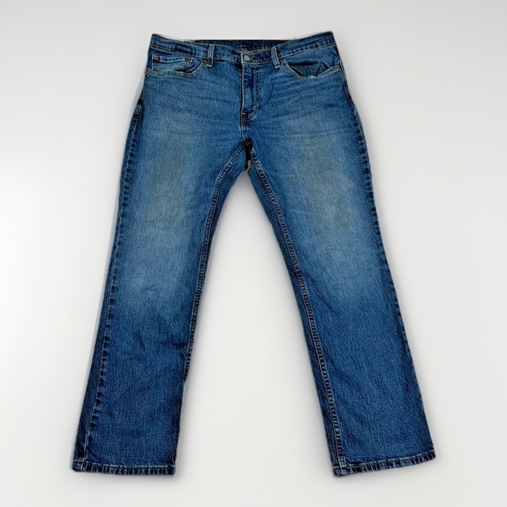 Levi's‎ 511 Slim Fit Jeans Mens W36 L30 Blue Medium Wash Stretch Denim